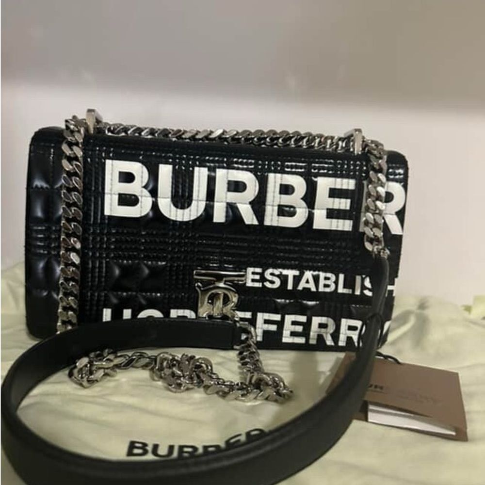 Brand new with tags Burberry Small Horseferry Print Quilted Lola Bag